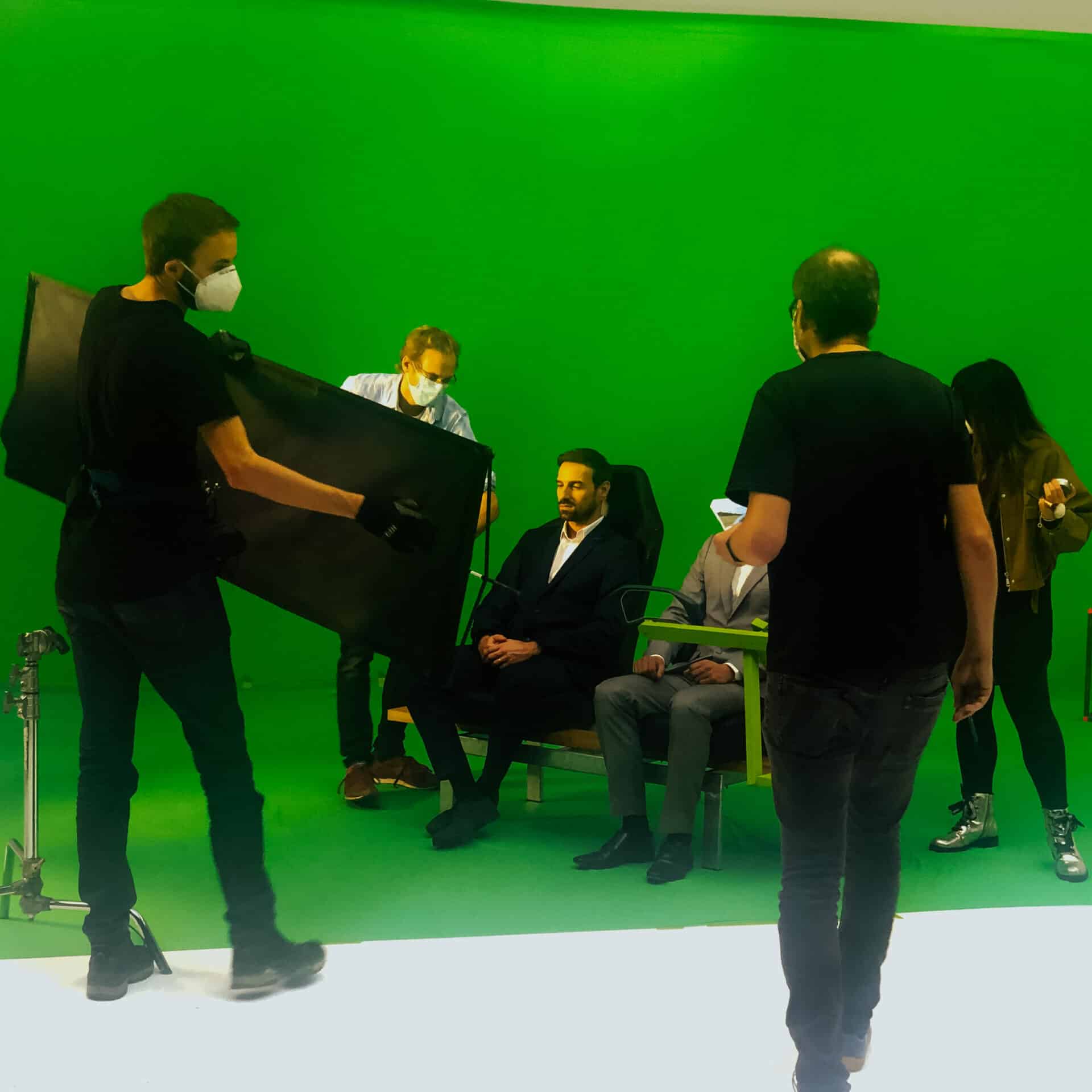 Greenscreen BTS - Filmproduktion hawkins.film