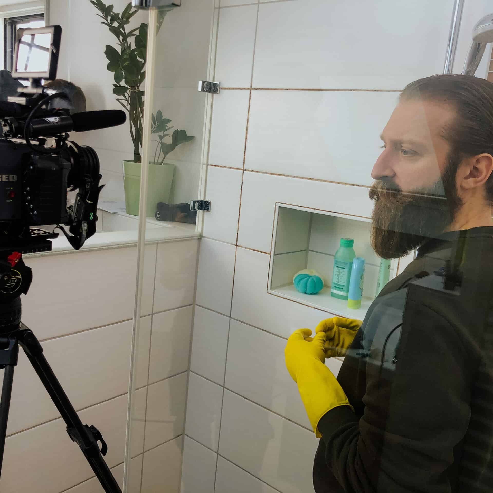 Bosch BTS im Badezimmer - Filmproduktion hawkins.film