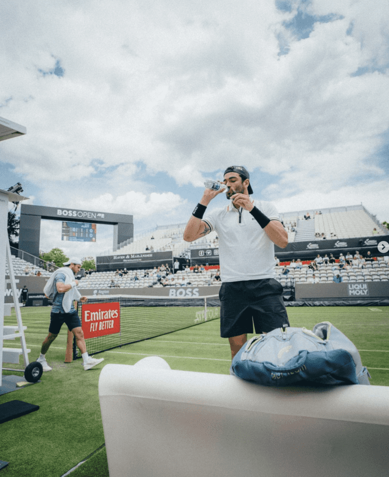 Social Media Kampagne, Bett1 Open Boss Open Tennisspieler